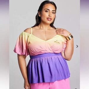 Her Universe Star Wars Padme Amidala Cold Shoulder Top